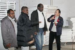 maize milling project customer visit
